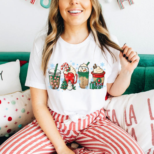 Christmas Coffee Lovers ~ Tee or Sweatshirt